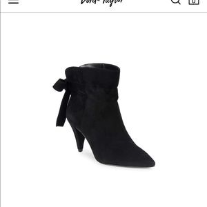 Lord and Taylor black booties